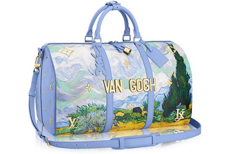 louis vuitton van gogh keepall|Louis Vuitton x Jeff Koons Keepall Bandouliere Vincent Van .